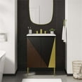 thumbnail image 2 of Modway Alchemist 24" Bathroom Vanity in White Black, 2 of 16