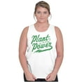 thumbnail image 3 of Plant Power Vegetarian Vegan Workout Tank Top T Shirts Men Women Brisco Brands L, 3 of 6