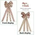 thumbnail image 4 of 2024 Imitation Christmas Bow Christmas Tree Decoration Large Bow Hanging Decoration Wall Hanging Scene Layout, 4 of 9