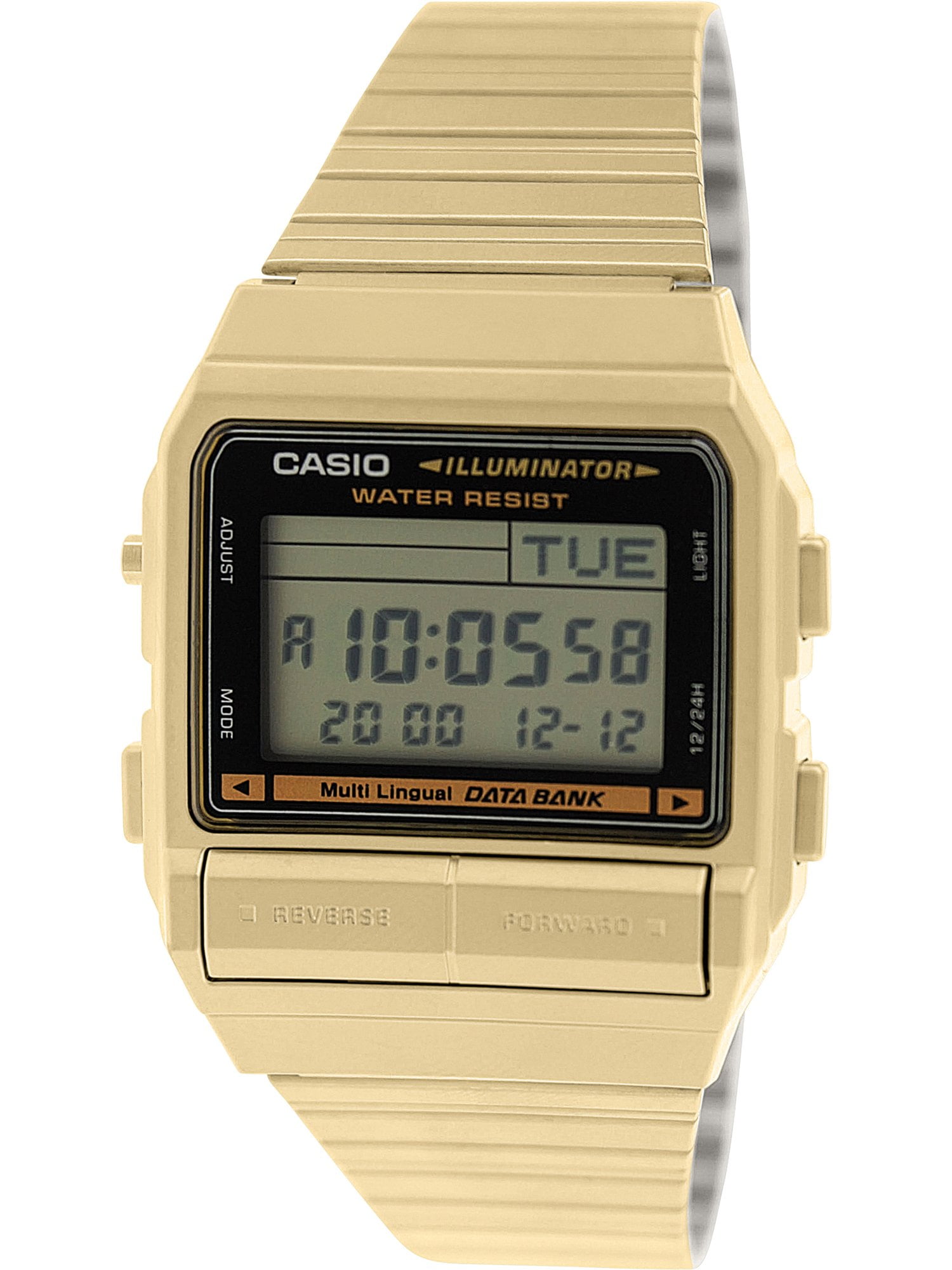 casio watch men's gold