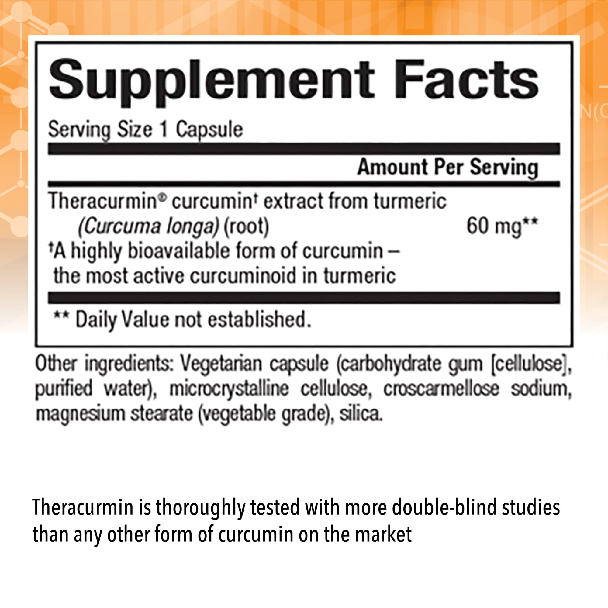 Natural Factors, CurcuminRich, Double Strength Theracurmin, 120 Vegetarian Capsules