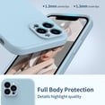 thumbnail image 4 of for iPhone 12 Pro Max Case with Screen Protector,Complete Protection with Enhanced Camera Lens Cover,Soft Silicone Protective Phone Case for iPhone 12 Pro Max 6.7",Ice Blue, 4 of 13
