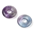 thumbnail image 2 of Natural Fluorite Pendants Donut/Pi Disc Charms 16x4.5mm Hole: 5mm, 2 of 3