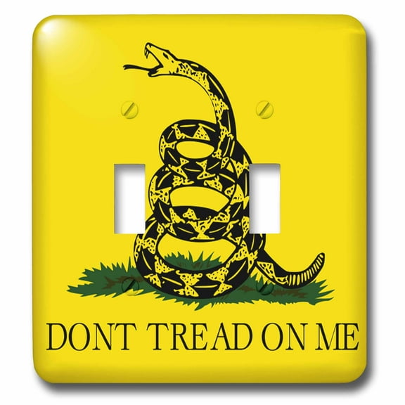 3dRose, Dont Tread on Me, double toggle switch