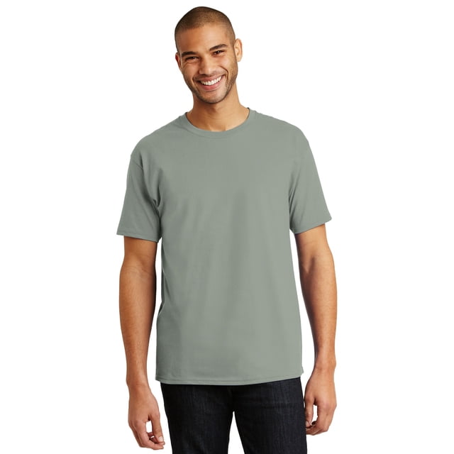 Hanes® - Camiseta 100% algodón auténtica. 5250 hanes 5250