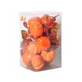 thumbnail image 2 of SUNSIOM Thanksgiving Artificial Pumpkins Set DIY Fake Pumpkins Maple Leaves Berries Fall Tables Decorations for Home Office, 2 of 6