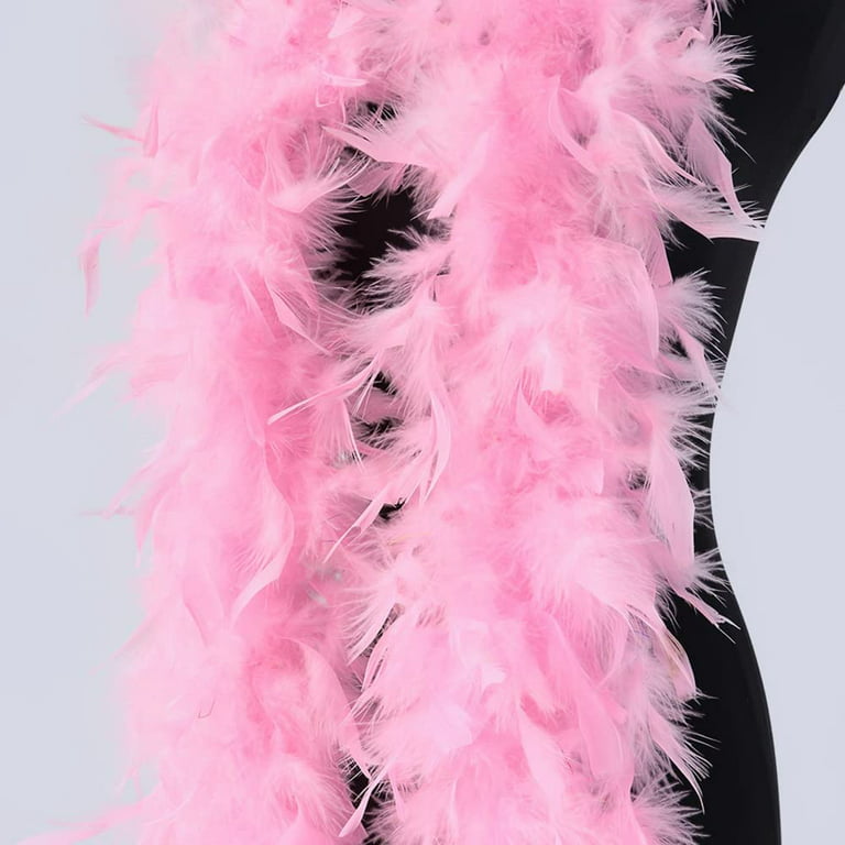 Pikadingnis Natural Feather Boa Colorful Long Ostrich Feathers