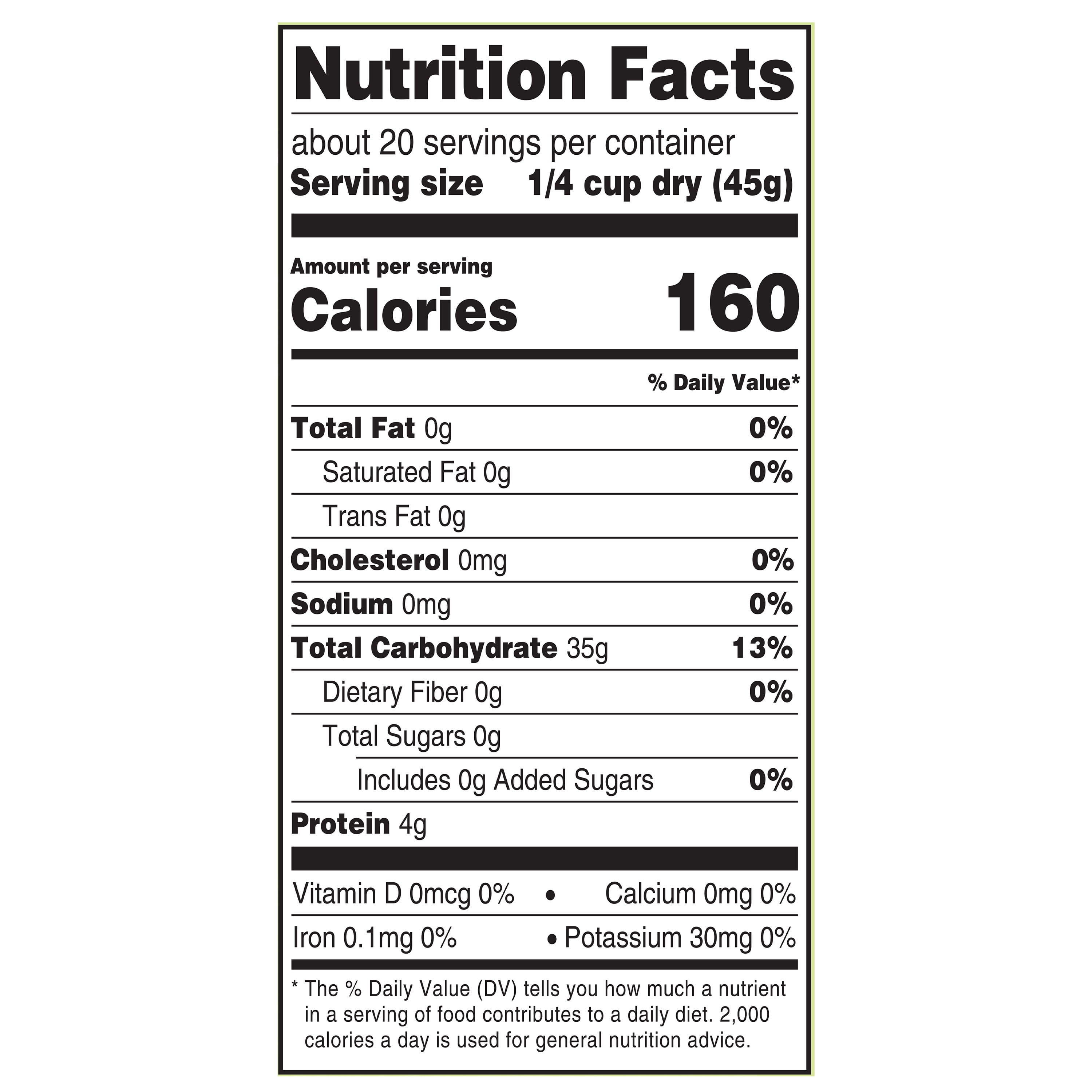 (8 pack) Great Value Organic Basmati Rice, 32 oz