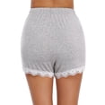 thumbnail image 3 of Purcoar Women's Shorts Soft Elastic Waist Sleepwear Shorts with Pockets, 3 of 8