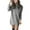 Gray sweater dress for women, variant on Fanxing Sweater Dresses for Women 2025 Turtle Neck Long Sleeve Ribbed Cocktail Dress Sexy Fashion Knit Mini Dress