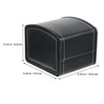 thumbnail image 2 of Zehuanyu Watch Carrying Case Single Holds Pot Lid Knob Cap Man Black, 2 of 8