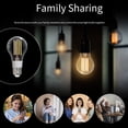 thumbnail image 4 of Bombilla LED Inteligente Tuya con y Wifi, 7 W, E27, Regulable, 806 , CCT, Luz Decorativa para Interiores., 4 of 5