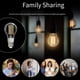thumbnail image 4 of Bombilla LED Inteligente Tuya con y Wifi, 7 W, E27, Regulable, 806 , CCT, Luz Decorativa para Interiores., 4 of 5