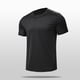 thumbnail image 1 of Playeras Elvqul para Hombre Liso Negro Casual Manga Corta Cuello Redondo, 1 of 9