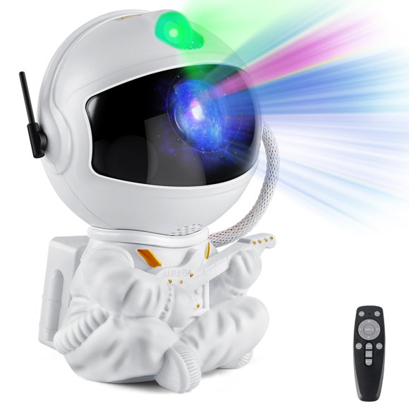 Lamp XHSY Astronaut Galaxy Projector Night Light Guitarra