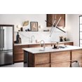 thumbnail image 1 of Moen 7565EVC Align U by Moen Smart Pulldown Kitchen Faucet with Voice Control and MotionSense, Chrome, 1 of 8