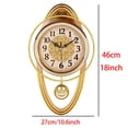 thumbnail image 5 of Mantel Clock, Antique with Swinging Pendulum, Fireplace Clock for Living Room, Kitchen, Office & Shelf Décor, 5 of 7