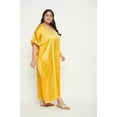 thumbnail image 3 of Oussum Plus Size Embroidered Kaftan Dresses for Women Long Solid Caftan Dress, 3 of 8