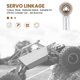 thumbnail image 4 of 10 Piezas Bolas de Extremo de Barra de Acoplamiento de Metal M2 Cabezal de Bola de Enlace Conjunto para Mini 4WD RC Coche CamióN Tractor AvióN, 3, 4 of 5
