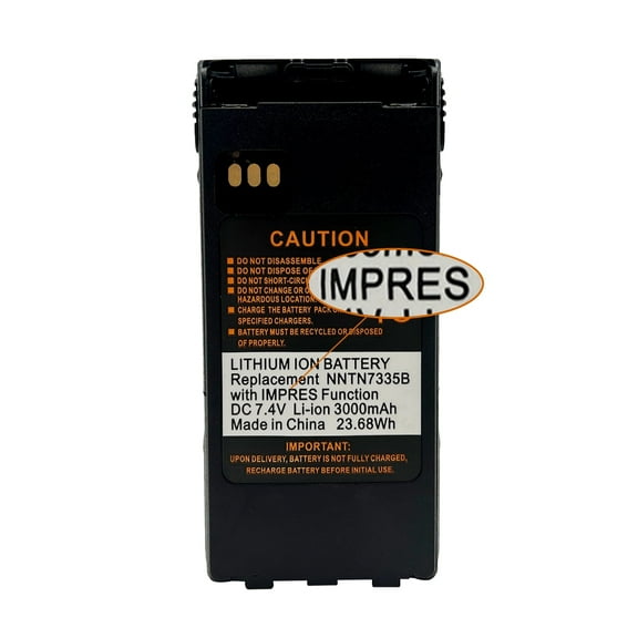 NNTN7335B NNTN7335 NNTN7335A IMPRES Li-ion Battery 3000mAh Compatible with XTS1500 XTS2500 XTS2250 XTS2000 XTS1000 PR1500 MT1500 NT1500