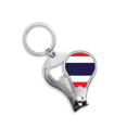 thumbnail image 1 of Thailand National Flag Asia Country Fingernail Clipper Cutter Opener Key Chain Scissor, 1 of 3