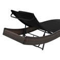 thumbnail image 3 of vidaXL Patio Lounge Chairs with Adjustable Backrest Sunloungers Textilene, 3 of 27