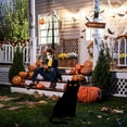 thumbnail image 5 of BNNG Black Cat Halloween Decorations Plastic Yard Signs with Stakes,Halloween Decorations Outdoor, Scary Silhouette with Glow in Dark Eyes for Outdoor Yard Lawn Garden Halloween Decor, 5 of 6