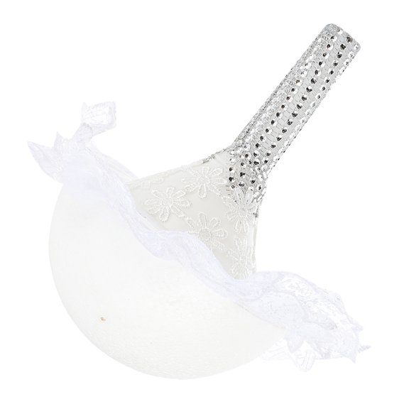 Hemoton Foam Bride Handle Bouquet Holder Bridal Floral Bouquet Holder Bride Wedding Bouquet Holder for DIY Fresh Artificial Flower Decoration