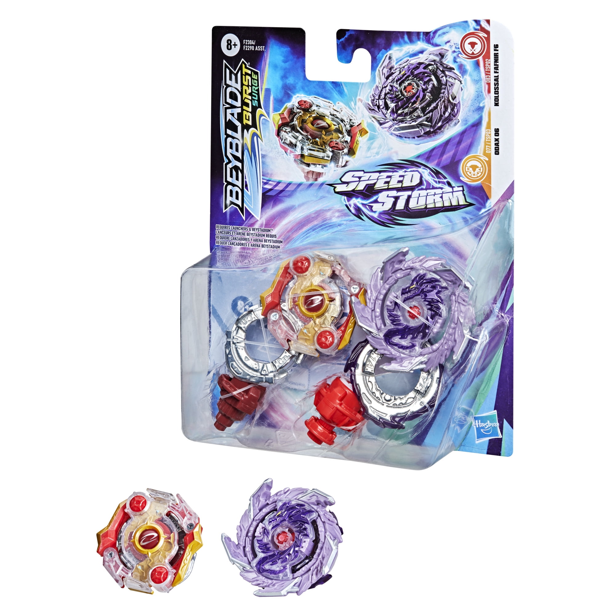 Sumo様　3点セット Beyblade Battle Burst Surge Speedstorm Dual Pack: Kolossal Fafnir