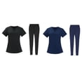 thumbnail image 1 of Enfermería Scrub Set Top Pantalones Transpirable Trabajo Uniforme para Enfermera Yoga Jogger, 1 of 5