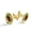 Color 4, variant on Men's Classic Stainless Steel, Beetle Ladybug Leaves Cufflinks Business Wedding Shirts, Golden