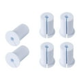 thumbnail image 1 of Pasacables flexibles para enrutamiento de cables de 6 piezas, aptos para orificios de pared de 1 pulgada de goma Blanco, 1 of 9