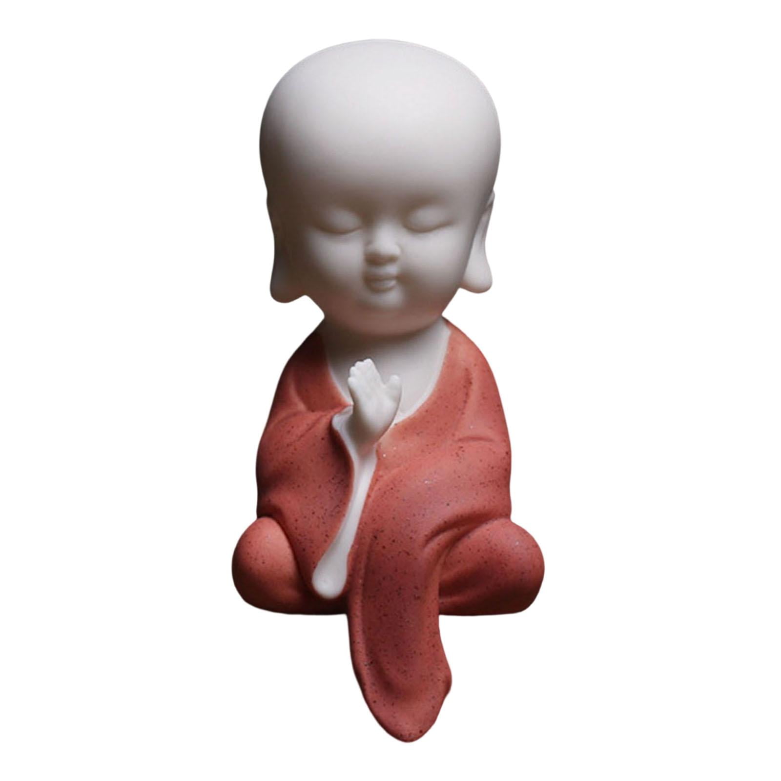 Miniature Buddha Statue Figurine, Figurine Crafts Sculpture Sitting