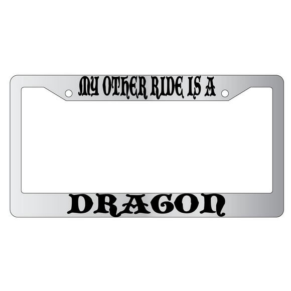 Dragon License Plate Frame