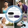 thumbnail image 7 of Daletu 4 Pack Cotton Terry Sweat Headbands for Men & Women, Absorbent Sports Headbands for Running, Gym, Basketball, Tennis, 7 of 7