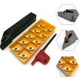 thumbnail image 4 of SVJCR1616H16 16mm Lathe Turning Tool holder + VCMT160404 VCMT331 carbide inserts, 4 of 6