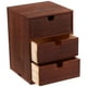 thumbnail image 4 of 1 caja de almacenamiento de escritorio vintage con cajones de madera (cuatro capas), 4 of 7