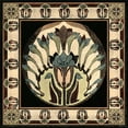 thumbnail image 3 of Vision Studio 20x20 Black Modern Framed Museum Art Print Titled - Arts and Crafts Motif III, 3 of 5