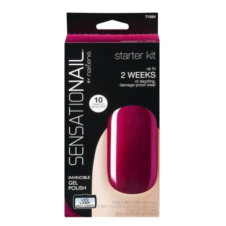 kit walmart nail polish Polish Starter Kit Raspberry Gel Invincible Sensationail kit walmart nail polish Polish Starter Kit Raspberry Gel Invincible Sensationail