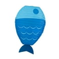 thumbnail image 4 of Dualoai Fish Shaped Hanging Paper Lantern Cute Handmade Kids Room Decor for Festival Blue, 4 of 9