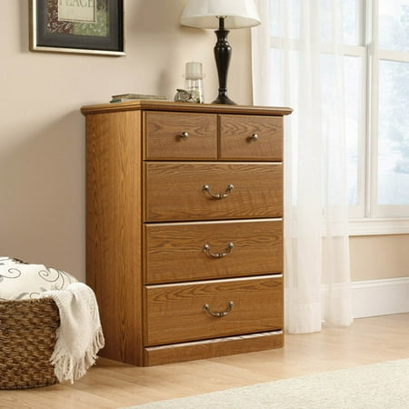 Sauder Orchard Hills 4 Drawer Chest Carolina Oak Finish Walmart Com