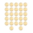 thumbnail image 1 of Calcomanías de pared de oro Diseño de sol Superficie Superficie Apartamento Decoración de apartamentos Pegatinas AS Decoración del hogar para sala de estar 27 piezas Inevent HA012040-00, 1 of 7