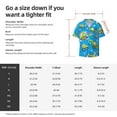 thumbnail image 6 of Uemuo Cute Car Cartoon Pattern Cotton Linen Short Sleeve Shirts,Casual Lightweight Button Down Shirts,Vacation Beach Summer Tops-3X-Large, 6 of 7