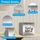 thumbnail image 3 of Fondo de viaje HuaArt de acero inoxidable Piggy Bank para adultos, 3 of 7