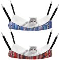 thumbnail image 1 of Hamaca colgante reversible para gatos Jetec, suave y transpirable, 1 of 6