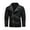 Black, variant on WREESH Fashion Winter Jacket Men'S Dashion Motorcycle Solid Color Zipper Pocket with Velvet Leather Long Sleeved Hooded Jacket Black