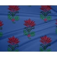 thumbnail image 4 of oneOone Polyester Lycra Fabric Leaves & Floral Block Print Sewing Fabric BTY 56 Inch Wide, 4 of 4
