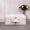 White, variant on Rattan-like Finishing Box Woven Rattan Basket Retro Storage Box Decorative Props Suitcase with Hand Gift Box