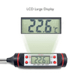 thumbnail image 4 of Digital Meat Thermometer for Cooking Candle Liquid Deep Frying Oil Candy, Kitchen Food Instant Read Thermometer with Super Long Probe, Backlit, Lock Function, 4 of 7