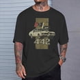 thumbnail image 2 of 69 Olds 442 Muscle Car TShirt, 2 of 6